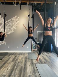 Custom Aerial Yoga or Silks Party Experience: Fun, Relaxing & More image 13