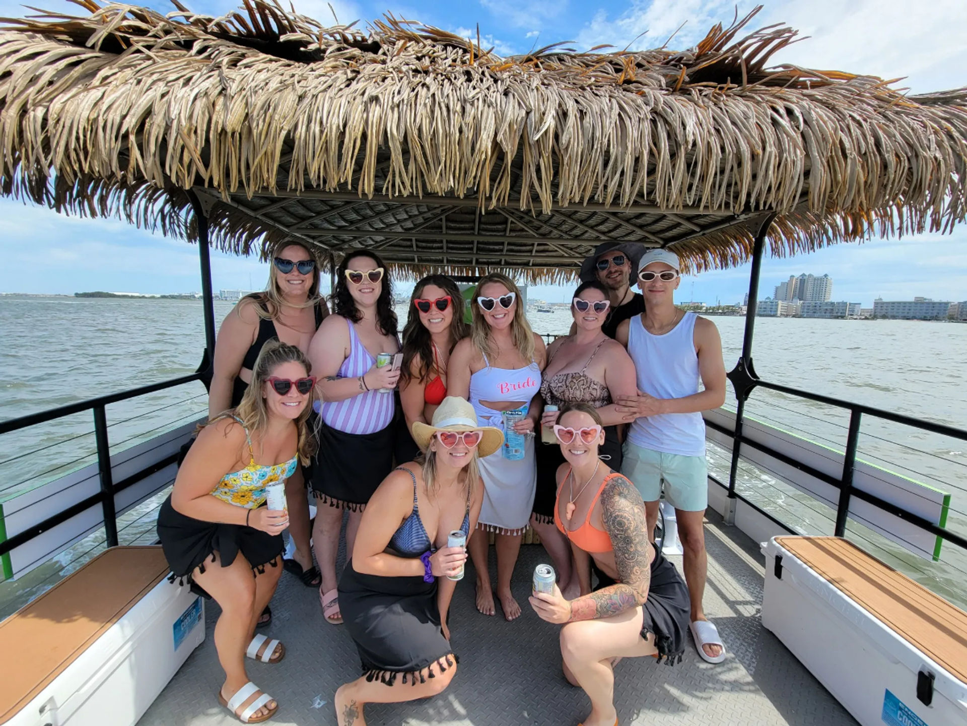 Liquid Tiki Boat Charter with Shot Ski & Bar Service image 1
