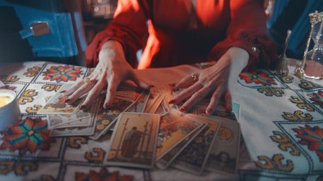 Mobile Tarot Readings in the World's Only Tarot Hearse image 2