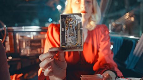 Mobile Tarot Readings in the World's Only Tarot Hearse image 6