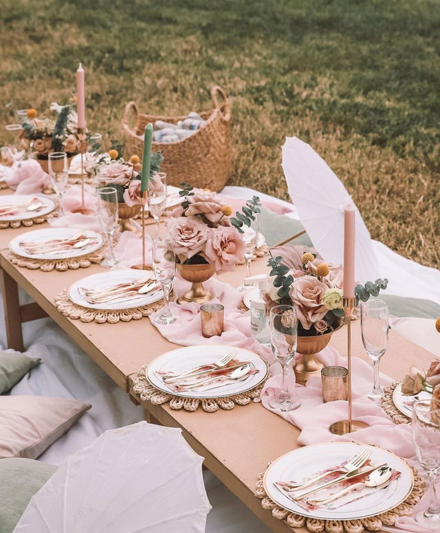 Insta-Worthy Aesthetic Luxury Picnic Experience  image 2