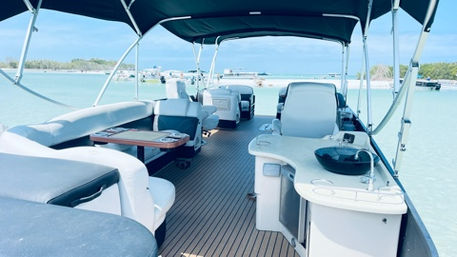 32ft "Megatoon" Luxury Pontooning Transformed image 7