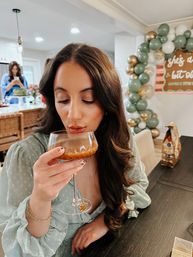 Goldie + Cy | Private Cocktail Glass Charm Bar Party image 8