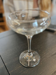 Goldie + Cy | Private Cocktail Glass Charm Bar Party image 11