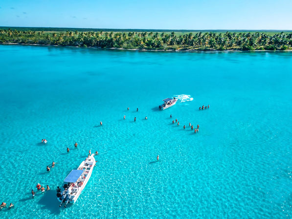 Isla Saona Speedboat Adventure with Lunch & Turtle Sanctuary Visit image 6