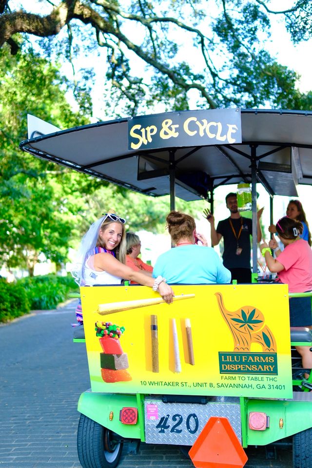 Sip & Cycle Party Bike: Pedal Pub Crawl through Savannah image 5