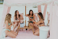 Thumbnail image for Luxury Beachy Cabana Rentals with Ring Float & Bluetooth Speaker