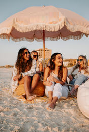 Luxury Beachy Cabana Rentals with Ring Float & Bluetooth Speaker image 15