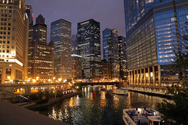 Scenic Chicago Night Tour: Willis Tower, The Bean + River Cruise image 2