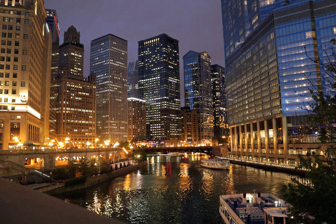 Scenic Chicago Night Tour: Willis Tower, The Bean + River Cruise image 2