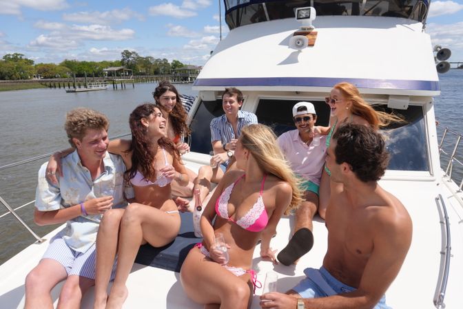 Party in Style: Private BYOB Yacht Charter Including Captain and Crew image 9