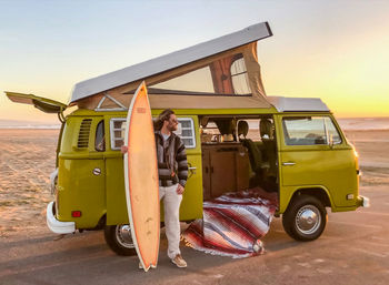 Surf Tour of Malibu Beach in a Vintage VW Van with Marine Life Spotting image