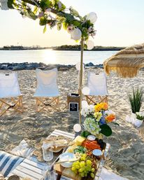 Luxury Boho-Beachy Picnic with Charcuterie image 5