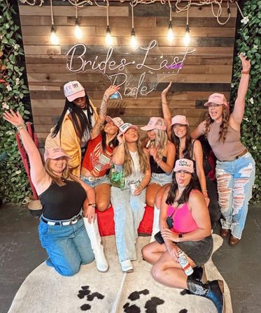 Custom Trucker Hat Bar Party with Honky Tonk Party Shop (BYOB) image 5