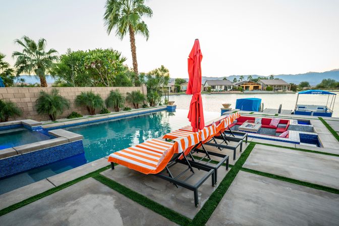 Lakefront Oasis with Infinity Pool, Mist System + Jacuzzi image 3