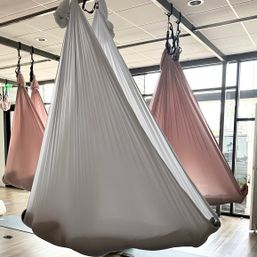 Aerial Yoga Bachelorette Party image 4