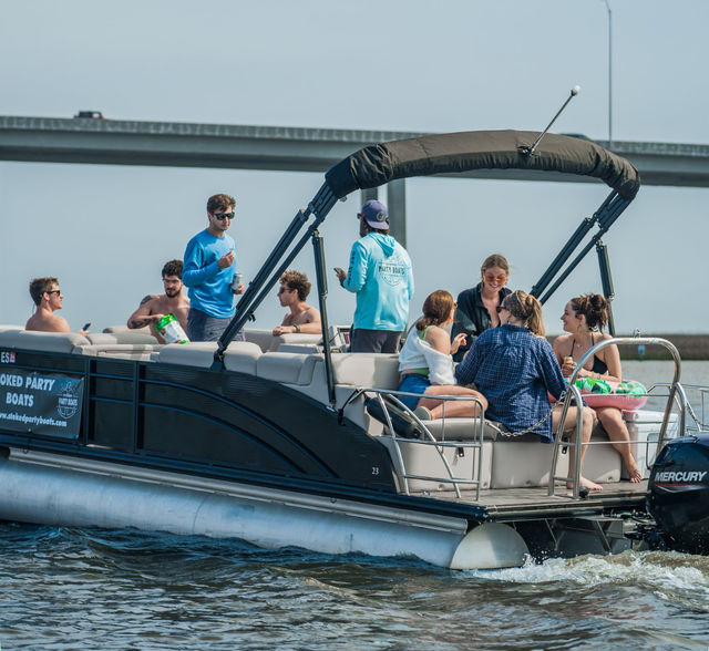 Private Pontoon Party Booze Cruise with Captain, Water Toys, Music, and Fun (BYOB & Food) image 5