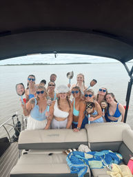 Private Pontoon Party Booze Cruise with Captain, Water Toys, Music, and Fun (BYOB & Food) image 5