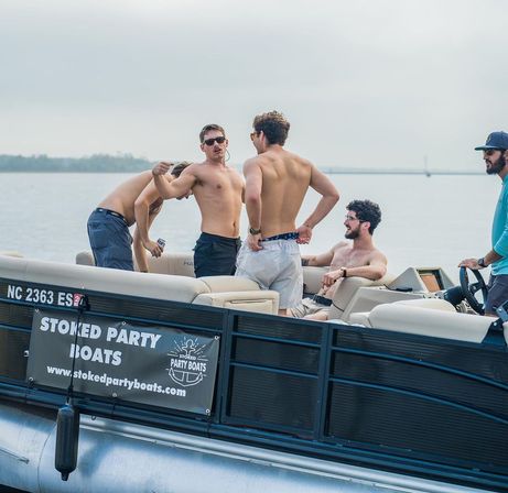 Private Pontoon Party Booze Cruise with Captain, Water Toys, Music, and Fun (BYOB & Food) image 6