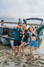 Private Pontoon Party Booze Cruise with Captain, Water Toys, Music, and Fun (BYOB & Food) image 4