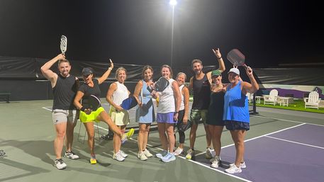 Rooftop Pickleball Party in Downtown Austin with Optional Drink Package image 16