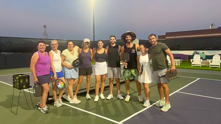 Rooftop Pickleball Party in Downtown Austin image 25