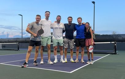 Rooftop Pickleball Party in Downtown Austin image 8