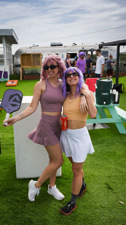 Rooftop Pickleball Party in Downtown Austin image 13