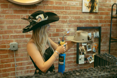 Tack and Tulle: Custom Western Hat Bar Experience in Charlotte image 28