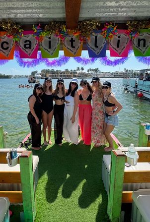Celebrate Weekdays! It's Tiki Time! BEST VIBE at the Sandbar! Includes FREE Custom Decor, Towels, Party Supplies and Ring Floatie! image 20
