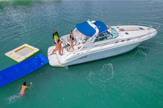 Private BYOB Yacht Party on 40ft Sea Ray Yacht with Captain  image 31