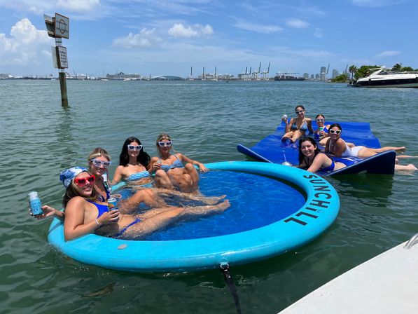 Private BYOB Yacht Party on 40ft Sea Ray Yacht with Captain  image 28