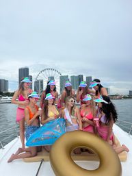 Private BYOB Yacht Party on 40ft Sea Ray Yacht with Complimentary Bottle of Champagne image 6