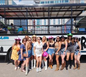 Party On Wheels: Open-Air BYOB Party Bus Tour with Bartender On Board image 8