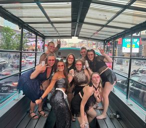 Party On Wheels: Open-Air BYOB Party Bus Tour with Bartender On Board image 1