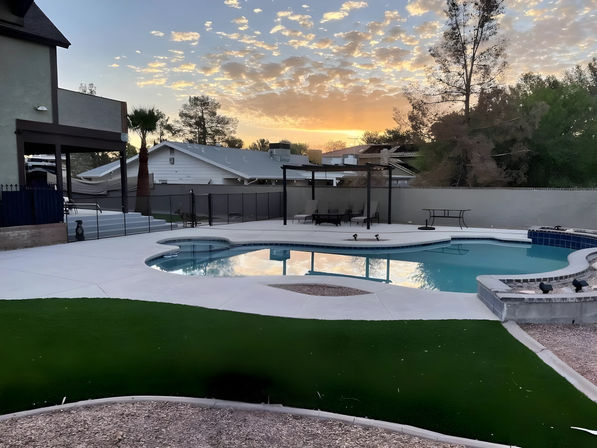 Modern Vegas Escape: Pool, Luxe Outdoor Lounge + 15mins to Strip image 1