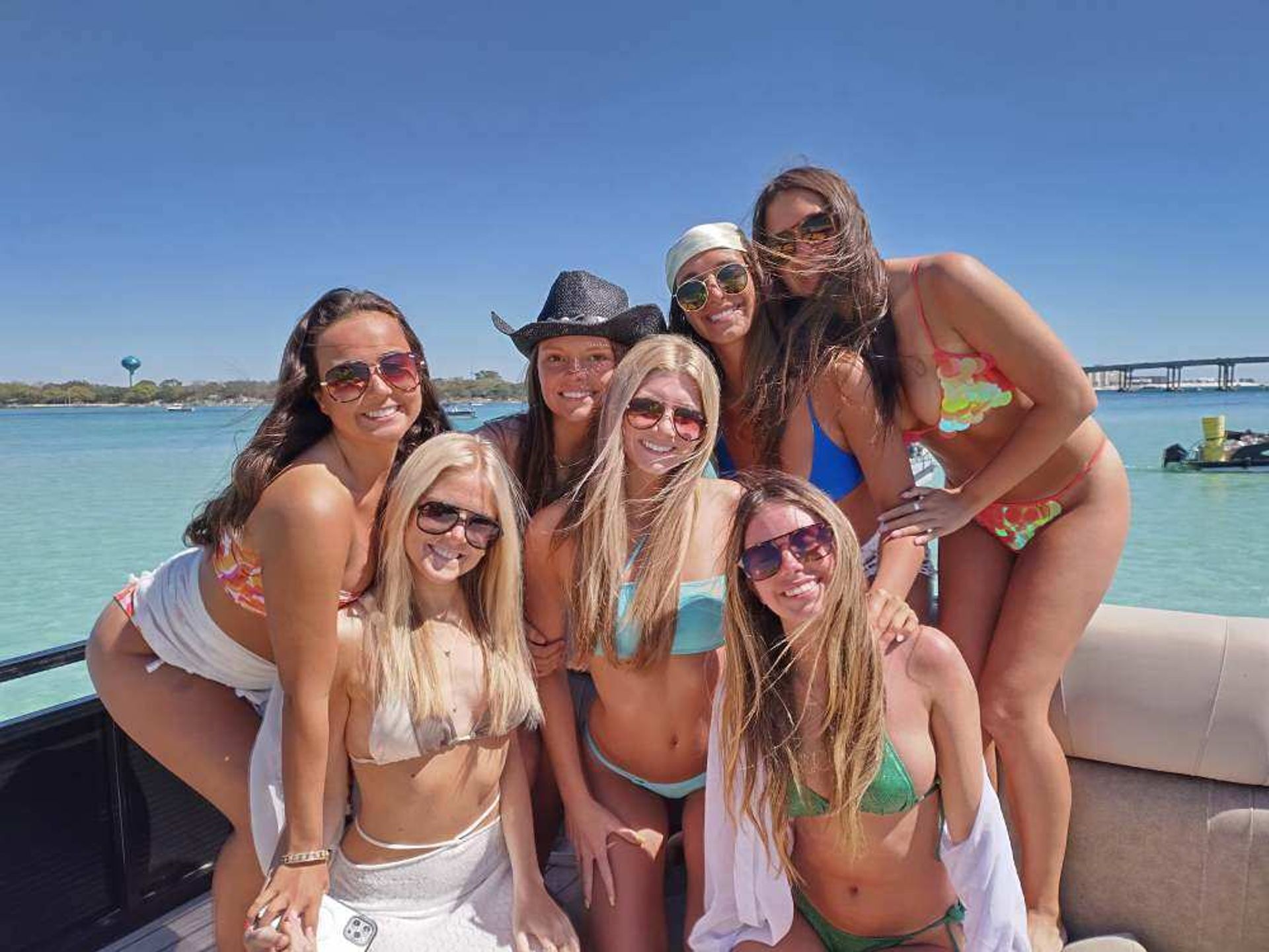 Dream Bachelorette Experience: Destin & Crab Island Luxury Pontoon image 1