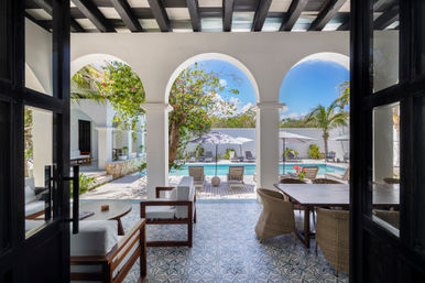 Villa Raes: Old-World Charm Meets Quiet Luxury with Pool + Pickleball Court image 5