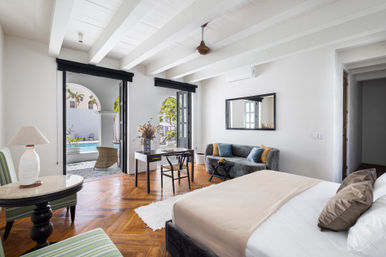 Villa Raes: Old-World Charm Meets Quiet Luxury with Pool + Pickleball Court image 29