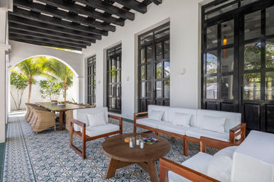 Villa Raes: Old-World Charm Meets Quiet Luxury with Pool + Pickleball Court image 6