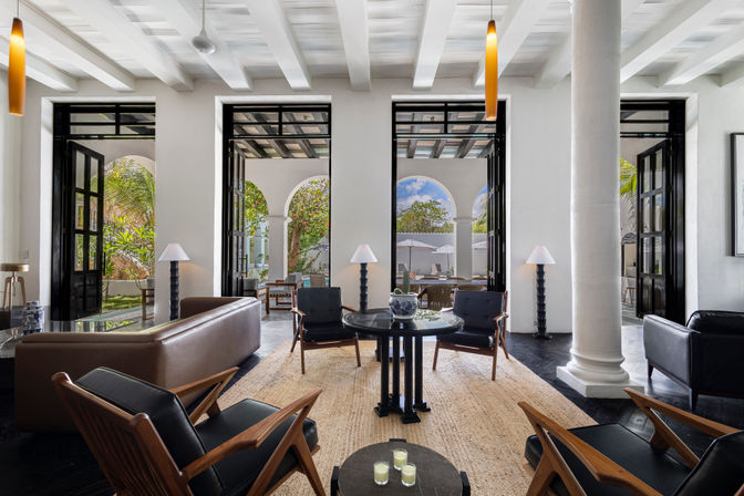 Villa Raes: Old-World Charm Meets Quiet Luxury with Pool + Pickleball Court image 11