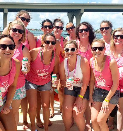 Epic BYOB Pontoon Boat Party: Sunset Cruise, Dolphin Sighting, Snorkeling and More image 1