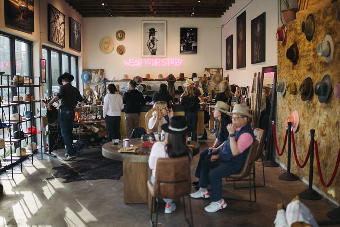 Hats Up & Party On: A Custom Hat Building Experience image 13