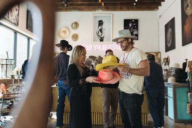 Hats Up & Party On: A Custom Hat Building Experience image