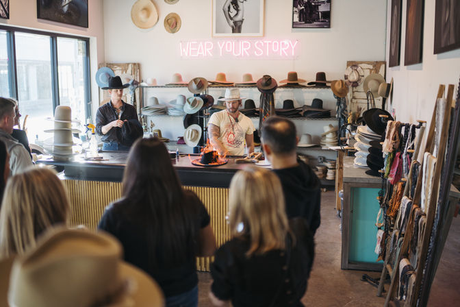 Hats Up & Party On: A Custom Hat Building Experience image 15