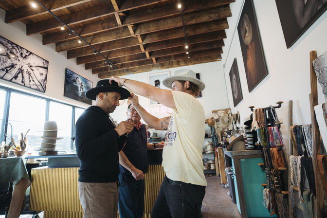 Hats Up & Party On: A Custom Hat Building Experience image 11