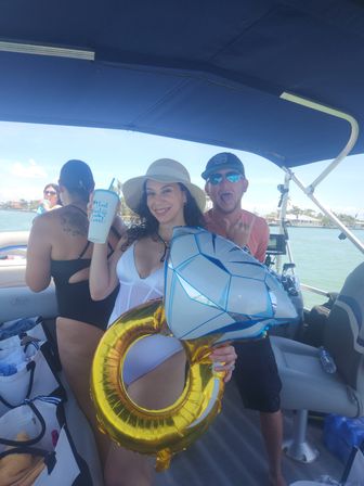 BYOB Pontoon Party Boat in St. Pete with Expert Crew, Scenic Views, Insta-Worthy Floats, and More! image 29