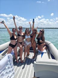 BYOB Pontoon Party Boat in St. Pete with Expert Crew, Scenic Views, Insta-Worthy Floats, and More! image 30