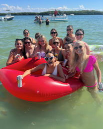BYOB Pontoon Party Boat in St. Pete with Expert Crew, Scenic Views, Insta-Worthy Floats, and More! image 8