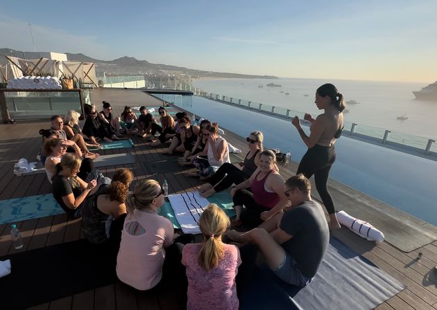 Soulful Yoga on the Beach in Cabo image 6